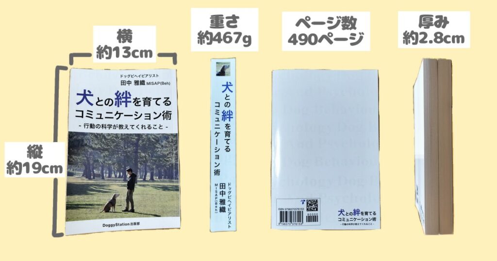 犬との絆を育てるコミュニケーション術　サイズ